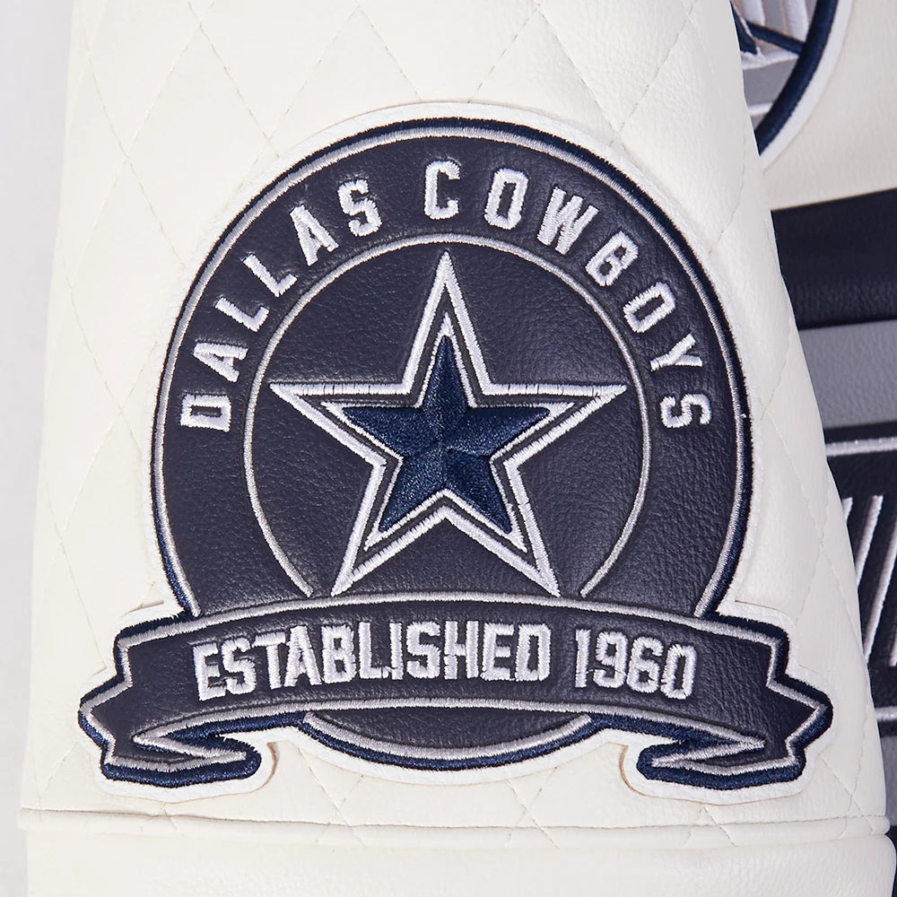 NFL DALLAS COWBOYS MEN'S MOTO JACKET