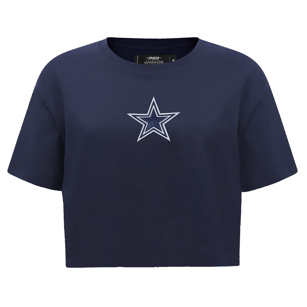NFL DALLAS COWBOYS WINGSPAN WOMEN'S SINGLE JERSEY BOXY TEE