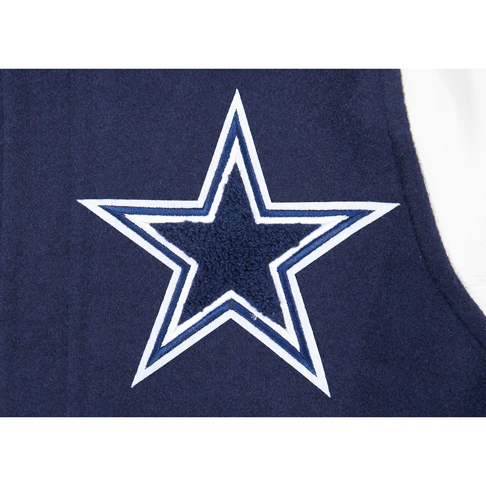 NFL DALLAS COWBOYS CLASSIC BIG BOYS WOOL VARSITY JACKET