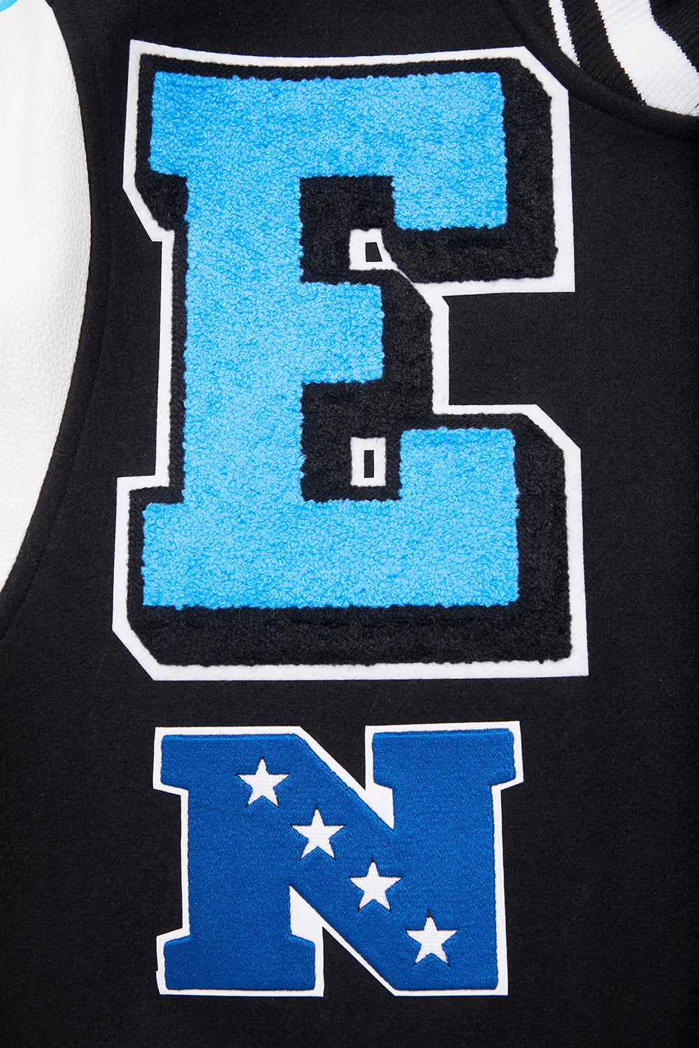 NFL DETROIT LIONS MASHUP MEN'S RIB WOOL VARSITY JACKET