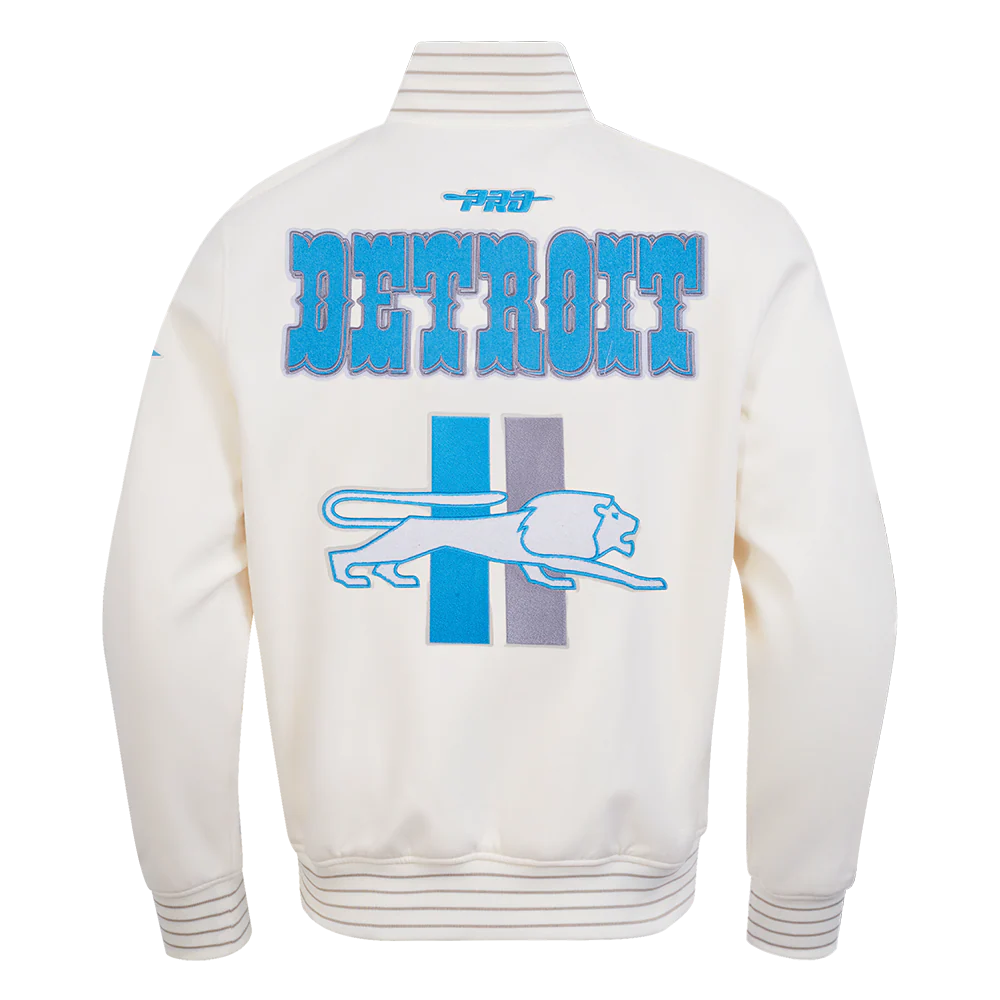 NFL DETROIT LIONS PRO GAME DAY RETRO JACKET