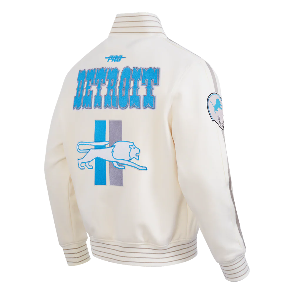 NFL DETROIT LIONS PRO GAME DAY RETRO JACKET