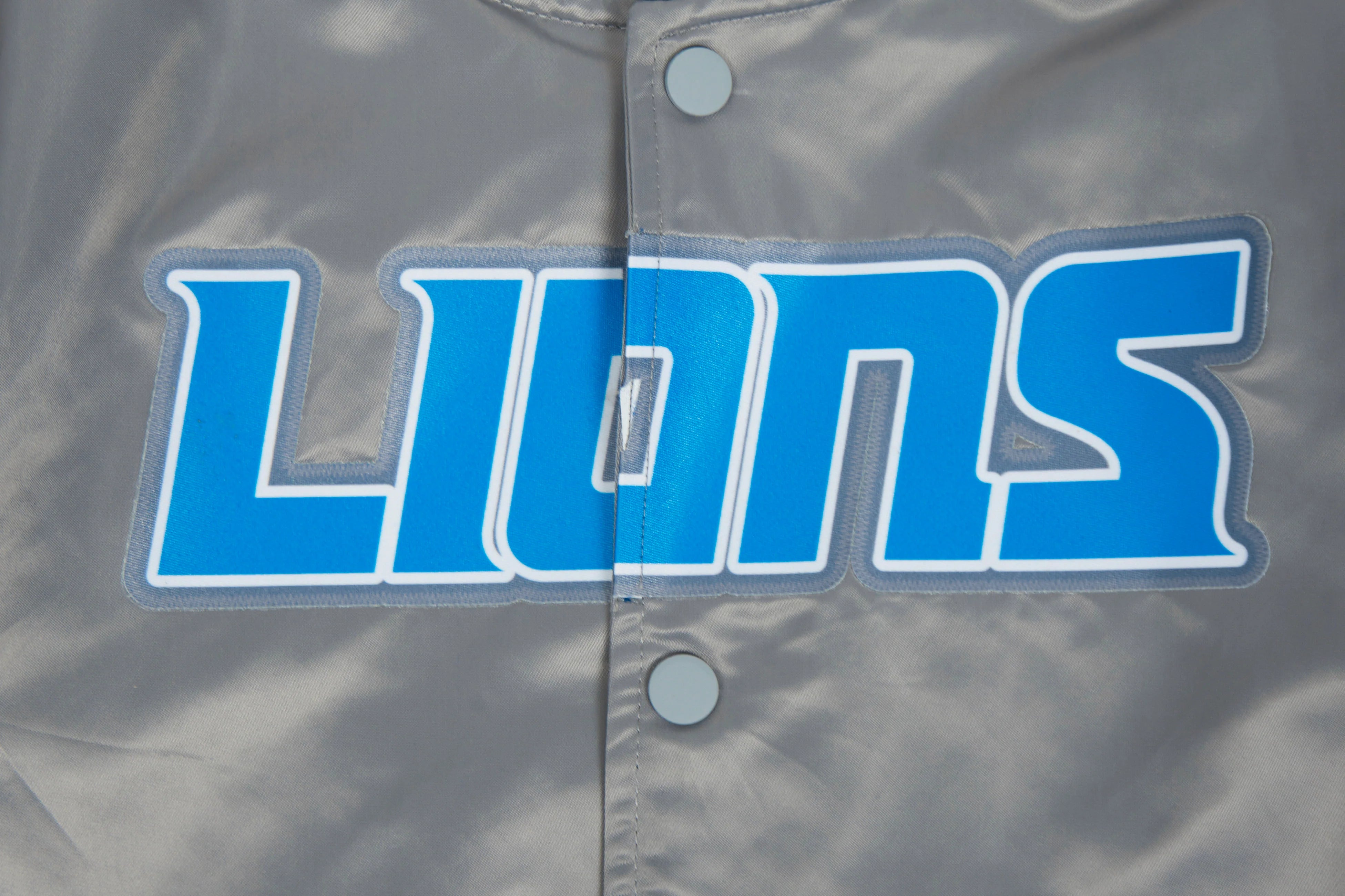 NFL DETROIT LIONS CLASSIC BIG BOYS SATIN JACKET