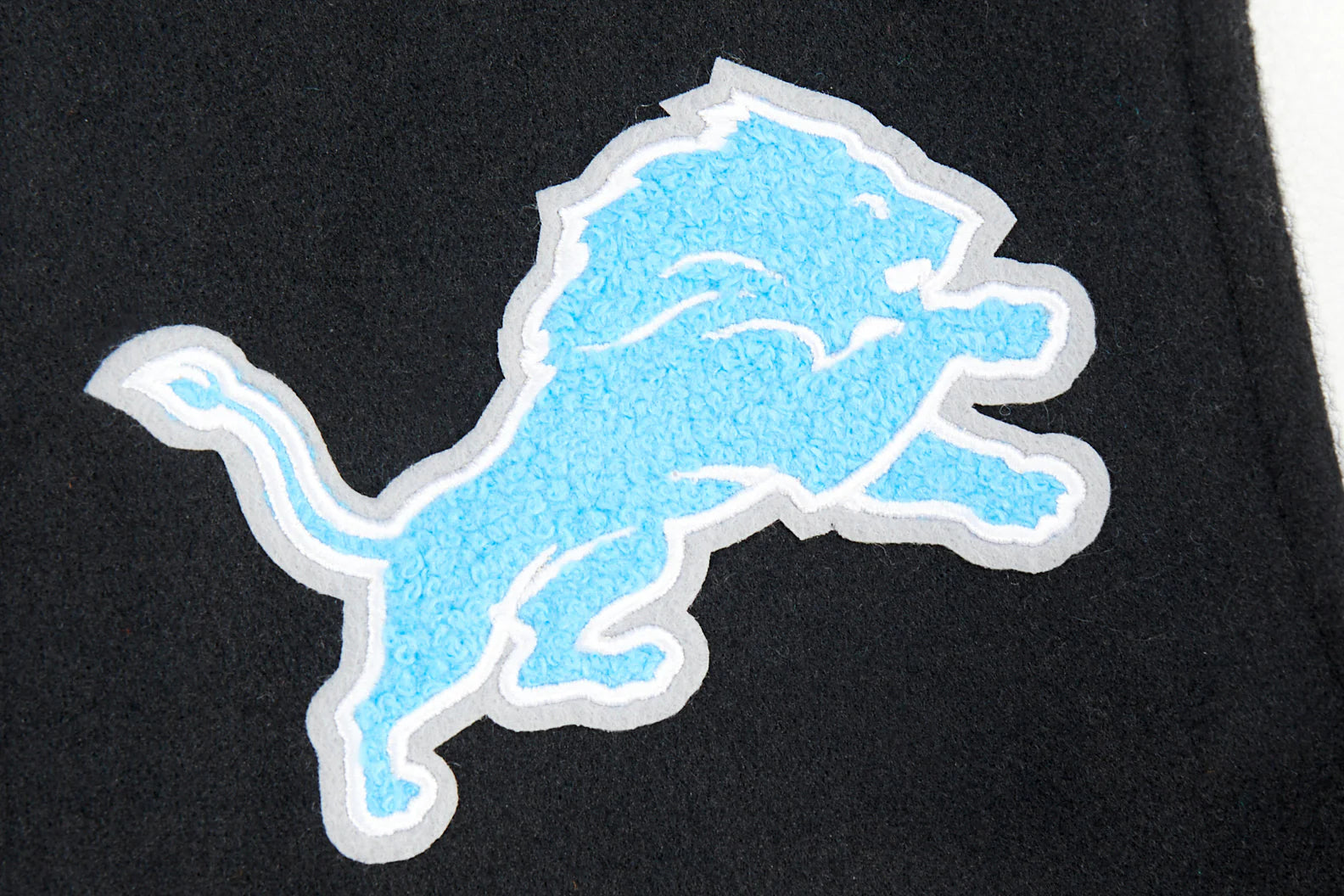 NFL DETROIT LIONS CLASSIC BIG BOYS WOOL VARSITY JACKET