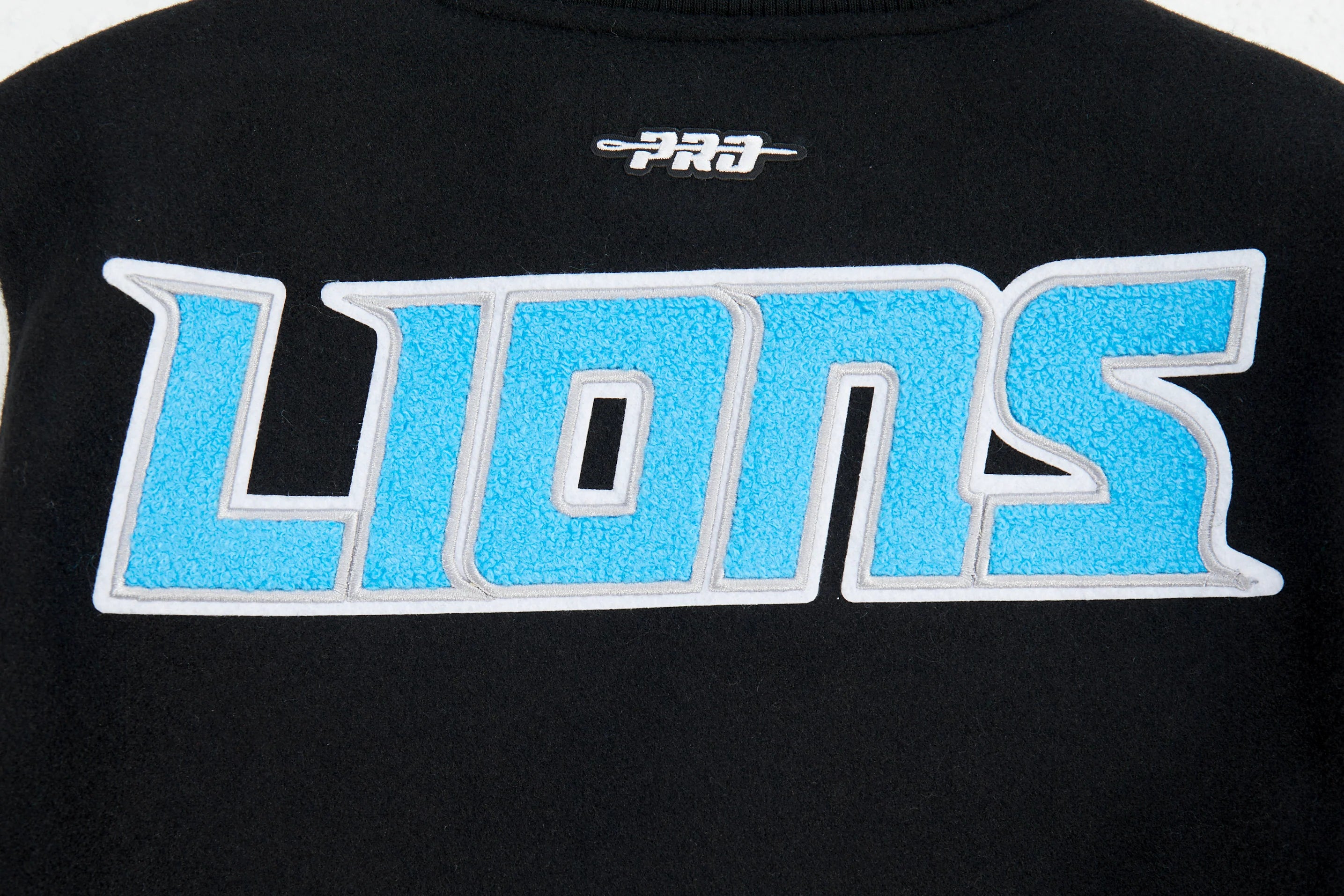 NFL DETROIT LIONS CLASSIC BIG BOYS WOOL VARSITY JACKET