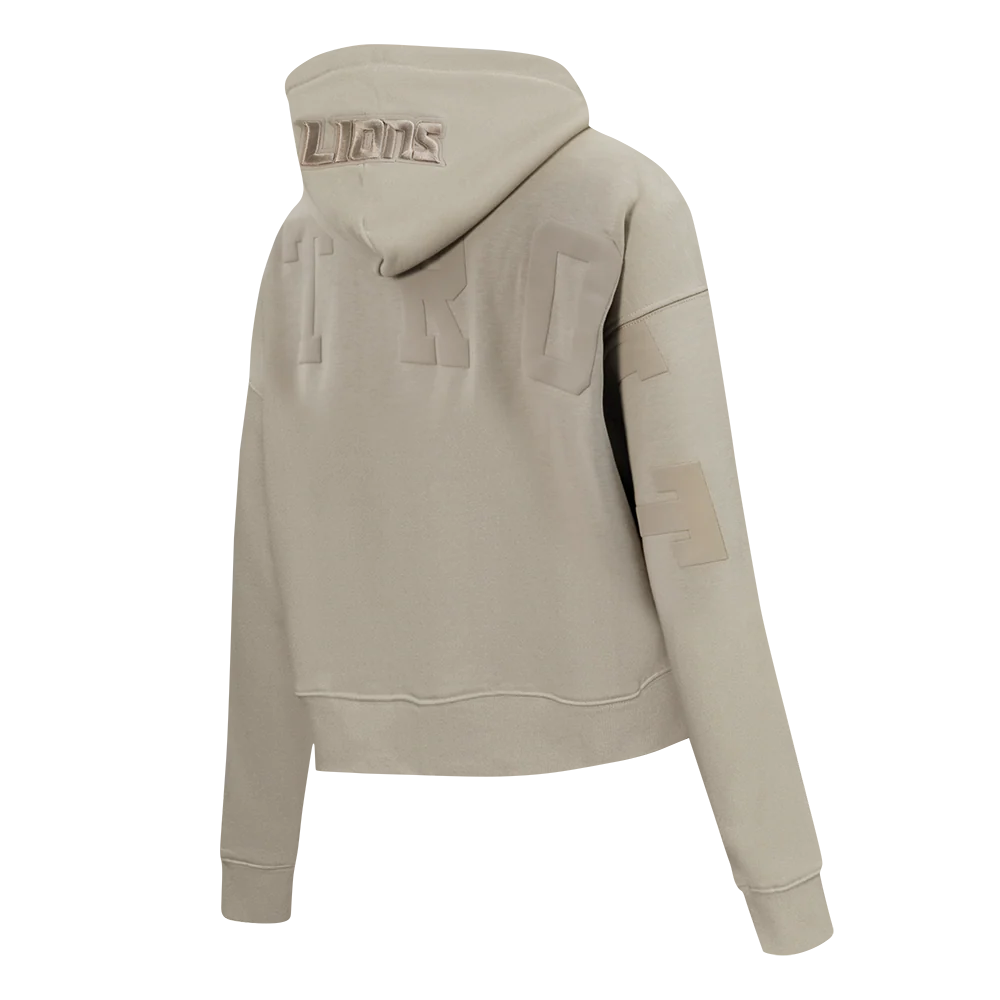 NFL DETROIT LIONS WINGSPAN WOMEN'S FLC CROPPED PO HOODIE