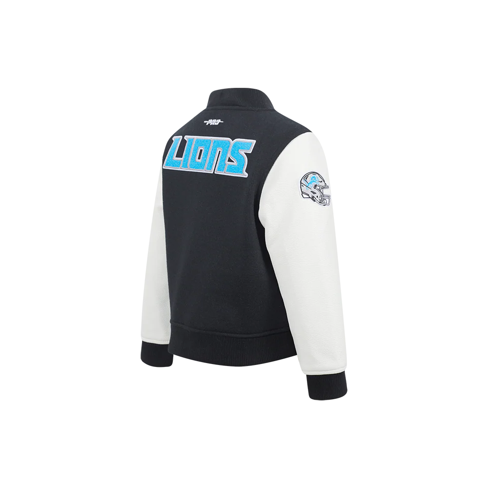 NFL DETROIT LIONS CLASSIC LITTLE BOYS WOOL VARSITY JACKET