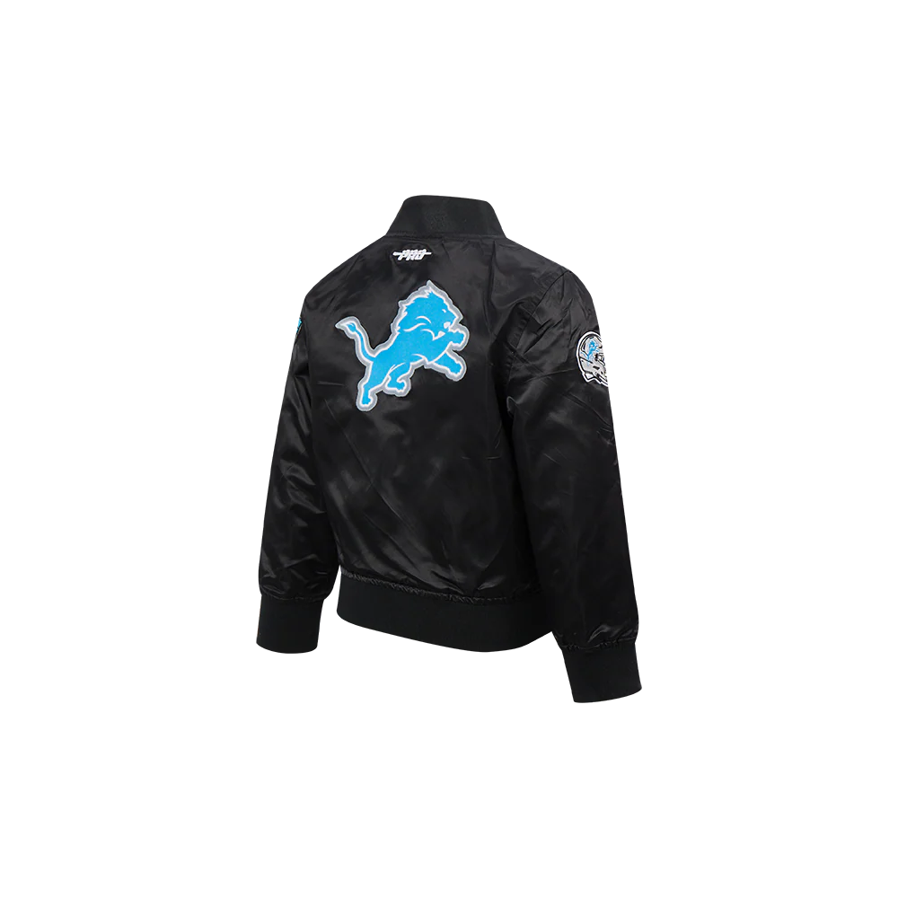 NFL DETROIT LIONS CLASSIC TODDLER BOYS SATIN JACKET