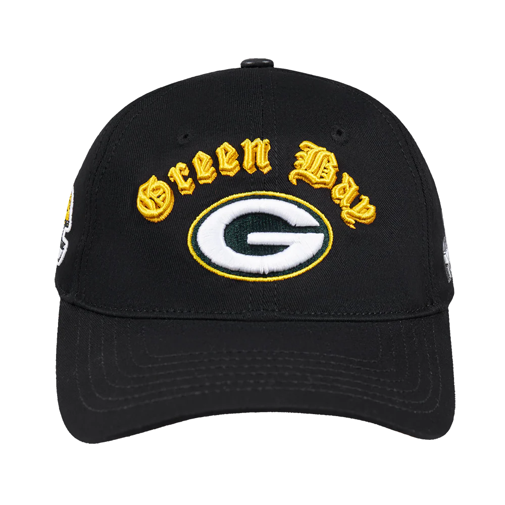 NFL GREEN BAY PACKERS OLD ENGLISH MEN'S DAD HAT