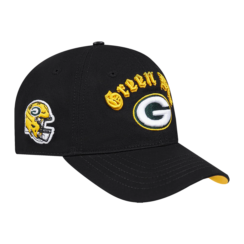 NFL GREEN BAY PACKERS OLD ENGLISH MEN'S DAD HAT