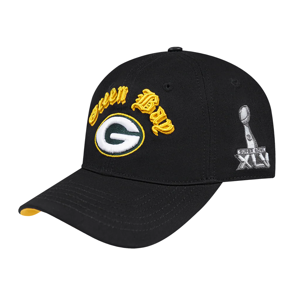 NFL GREEN BAY PACKERS OLD ENGLISH MEN'S DAD HAT