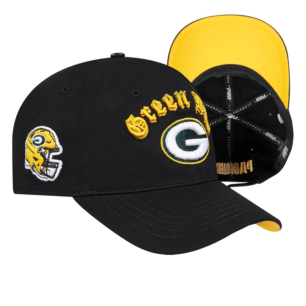 NFL GREEN BAY PACKERS OLD ENGLISH MEN'S DAD HAT
