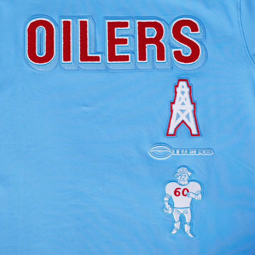 NFL HOUSTON OILERS RETRO CLASSIC MEN'S STRIPED TEE