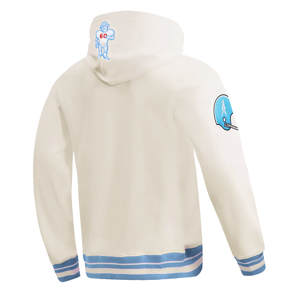 NFL HOUSTON OILERS RETRO CLASSIC MEN'S PULLOVER HOODIE