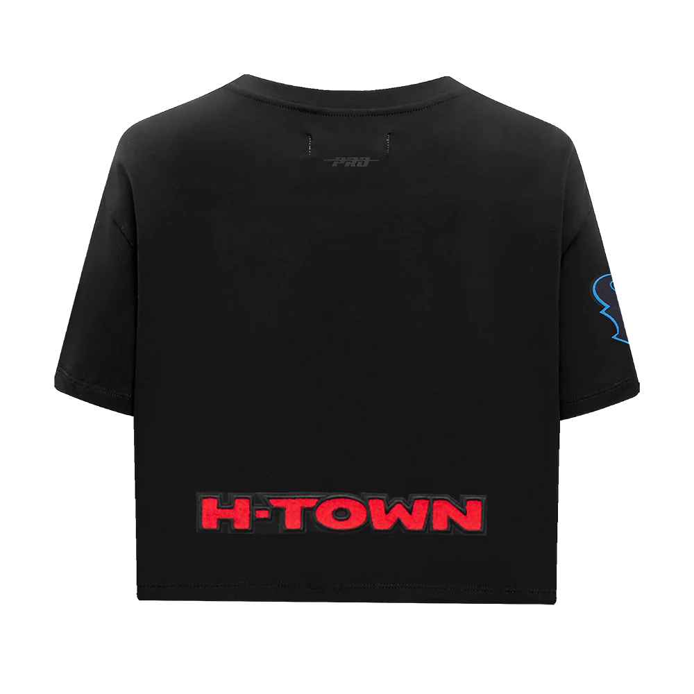 NFL HOUSTON TEXANS CJ STROUD #7 CLASSIC WOMEN'S SINGLE JERSEY BOXY TEE