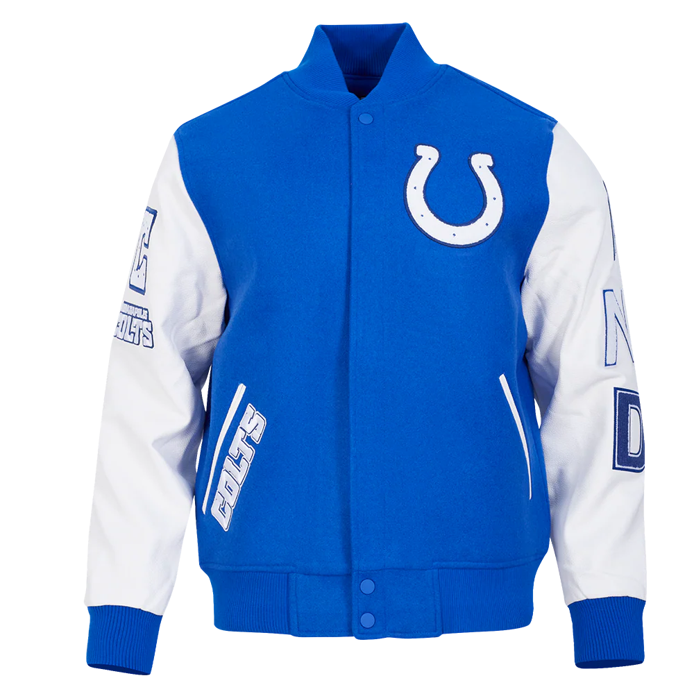 NFL INDIANAPOLIS COLTS CLASSIC WOOL MEN'S VARSITY JACKET
