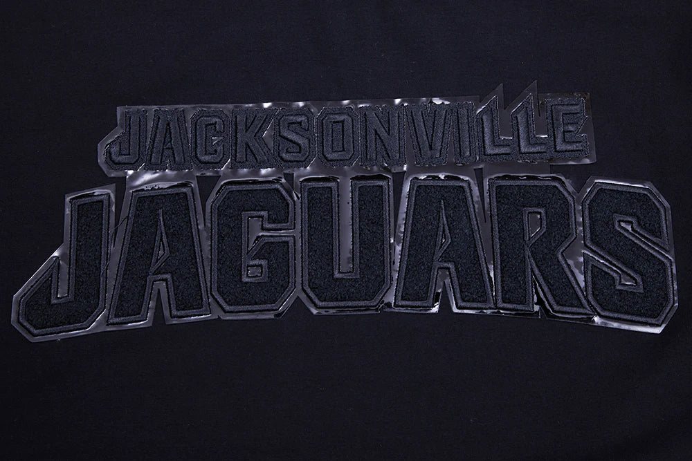 NFL JACKSONVILLE JAGUARS TRIPLE BLACK MEN'S TEE