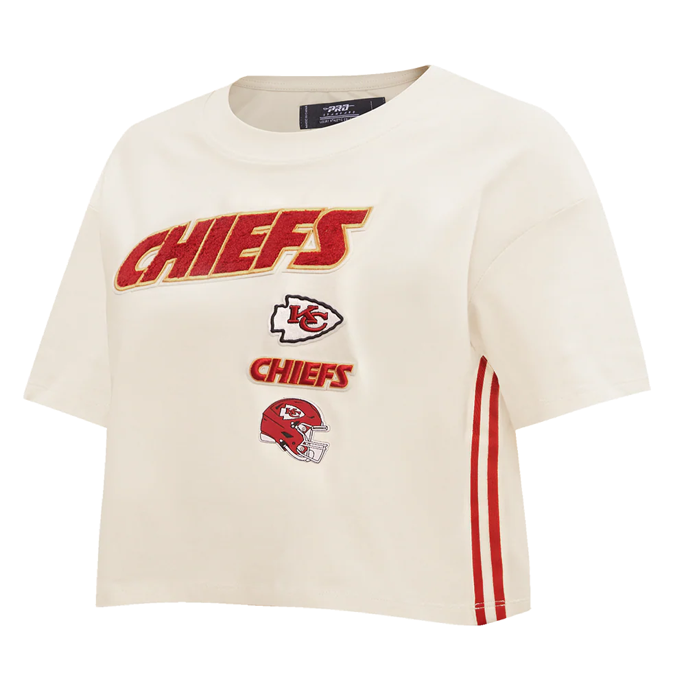 NFL KANSAS CITY CHIEFS RETRO CLASSIC WOMEN'S BOXY TEE