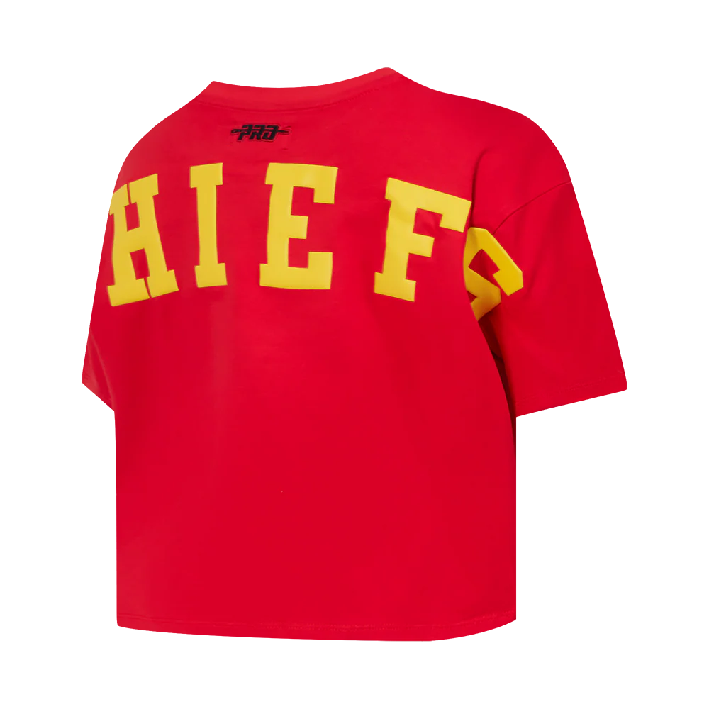 NFL KANSAS CITY CHIEFS WINGSPAN WOMEN'S SJ BOXY TEE