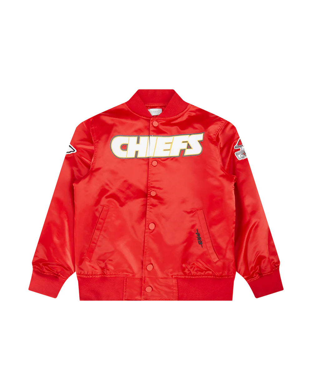 NFL KANSAS CITY CHIEFS CLASSIC BIG BOYS SATIN JACKET