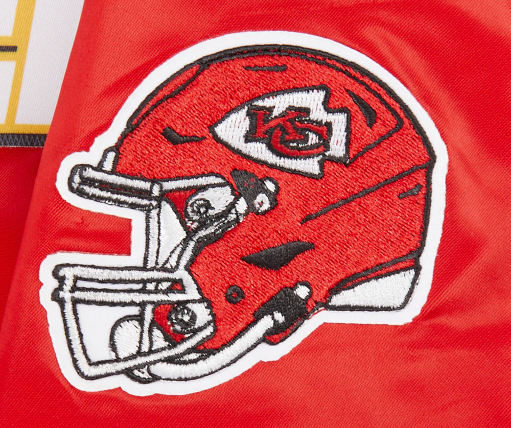 NFL KANSAS CITY CHIEFS CLASSIC BIG BOYS SATIN JACKET