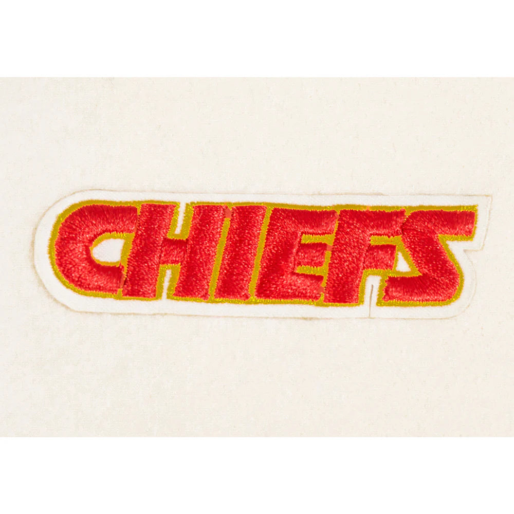 NFL KANSAS CITY CHIEFS RETRO CLASSIC BIG BOYS RIB WOOL VARSITY JACKET