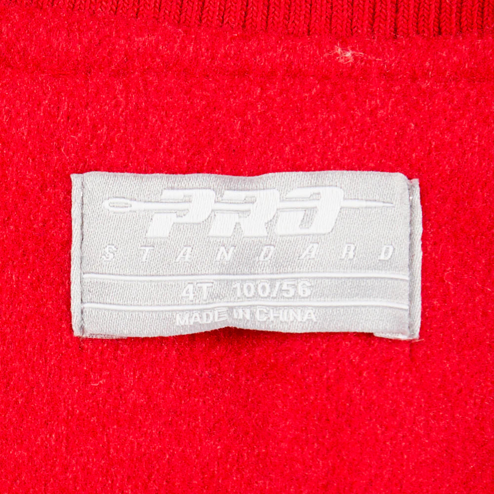 NFL KANSAS CITY CHIEFS CLASSIC TODDLER BOYS WOOL VARSITY JACKET