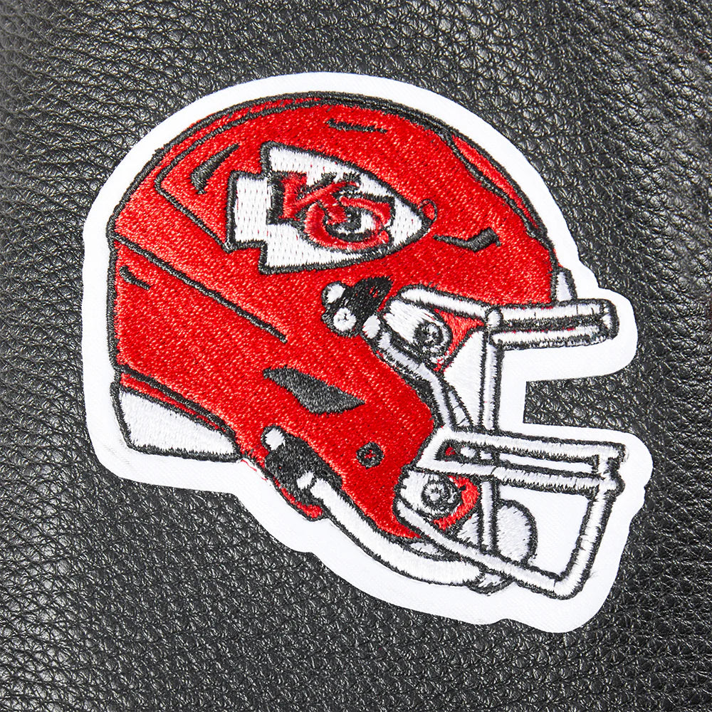 NFL KANSAS CITY CHIEFS RETRO CLASSIC TODDLER BOYS RIB WOOL VARSITY JACKET