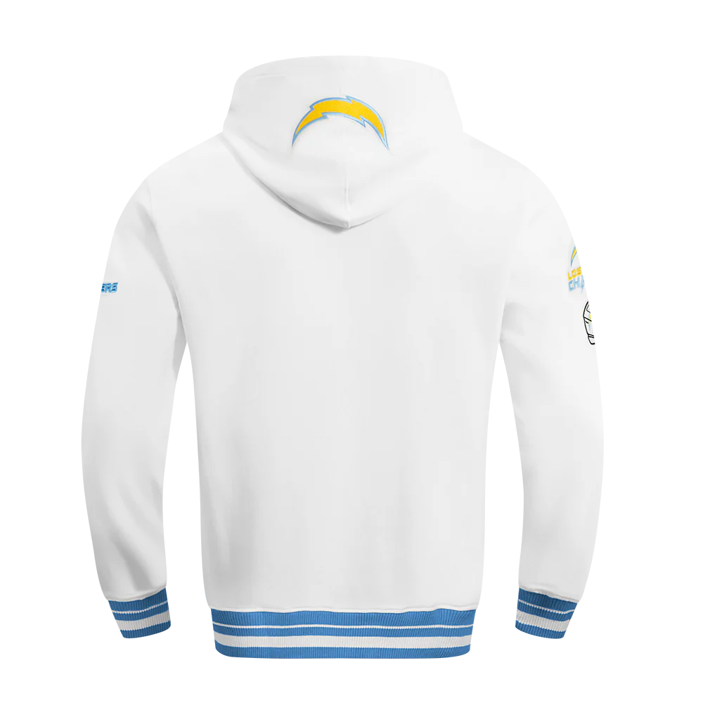 NFL LOS ANGELES CHARGERS MASHUP MEN'S RIB PO HOODIE