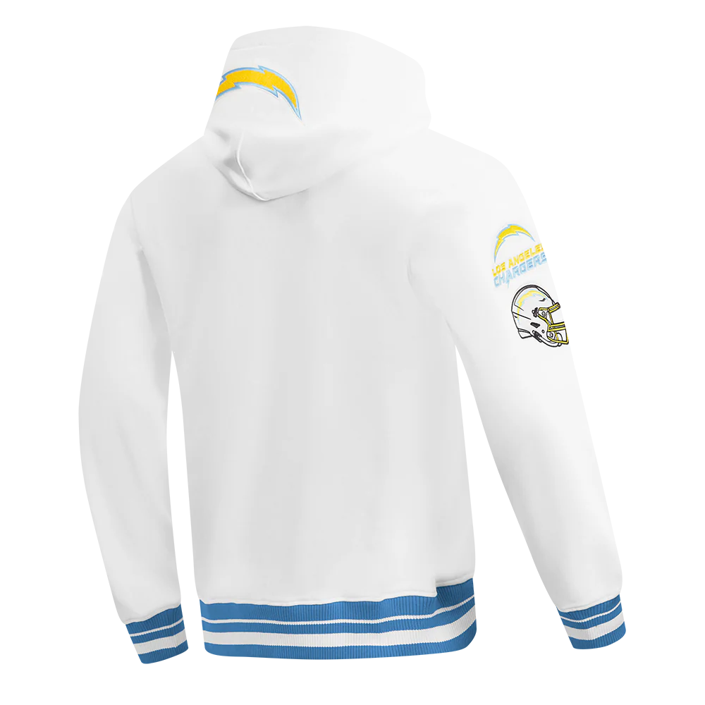 NFL LOS ANGELES CHARGERS MASHUP MEN'S RIB PO HOODIE