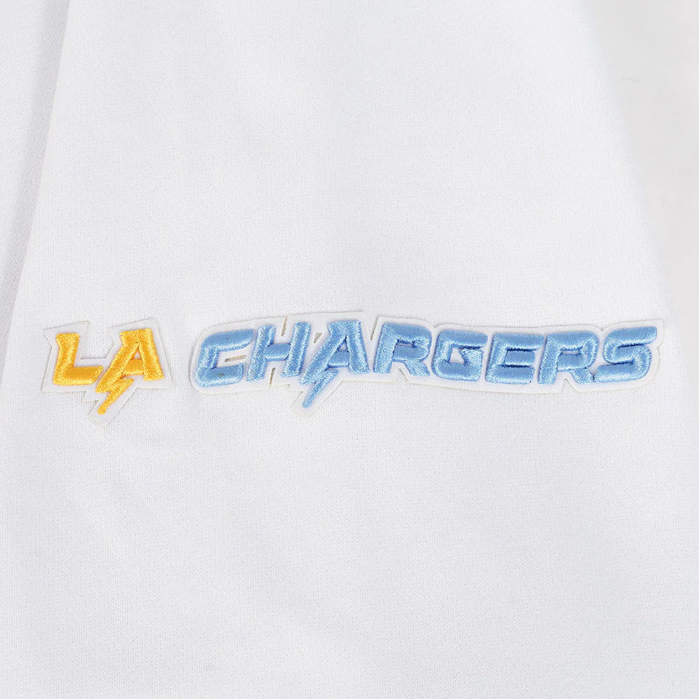 NFL LOS ANGELES CHARGERS MASHUP MEN'S RIB PO HOODIE