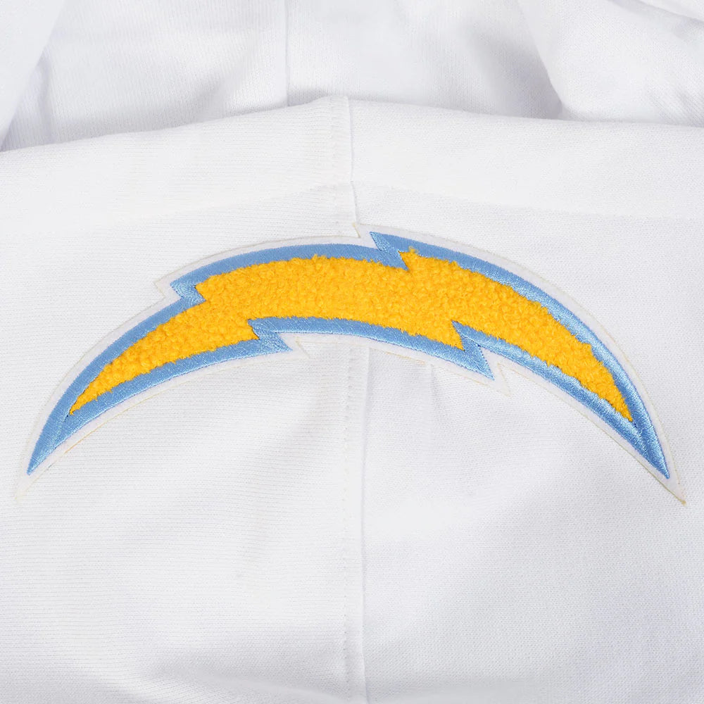 NFL LOS ANGELES CHARGERS MASHUP MEN'S RIB PO HOODIE