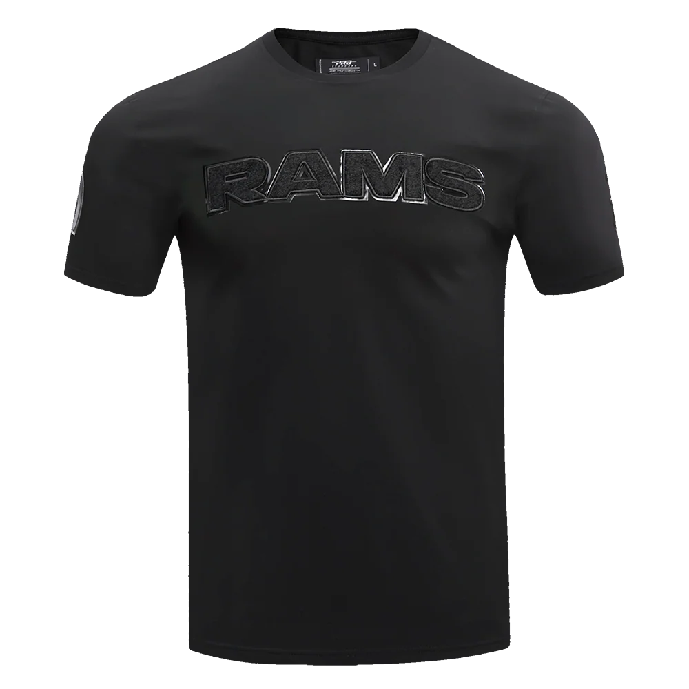 NFL LOS ANGELES RAMS TRIPLE BLACK MEN'S TEE