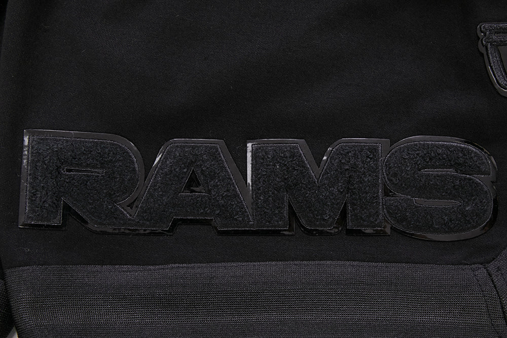 NFL LOS ANGELES RAMS TRIPLE BLACK MEN'S SHORT