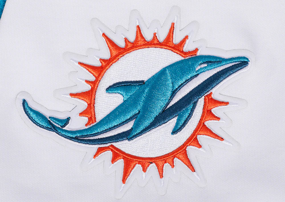 NFL MIAMI DOLPHINS CLASSIC MEN'S WARM UP JACKET