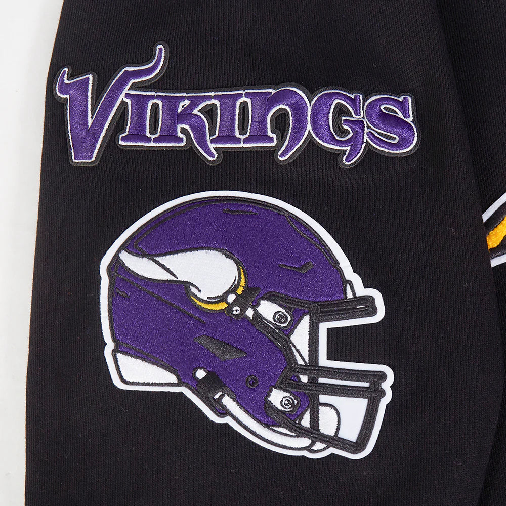NFL MINNESOTA VIKINGS MASHUP MEN'S RIB PULLOVER HOODIE