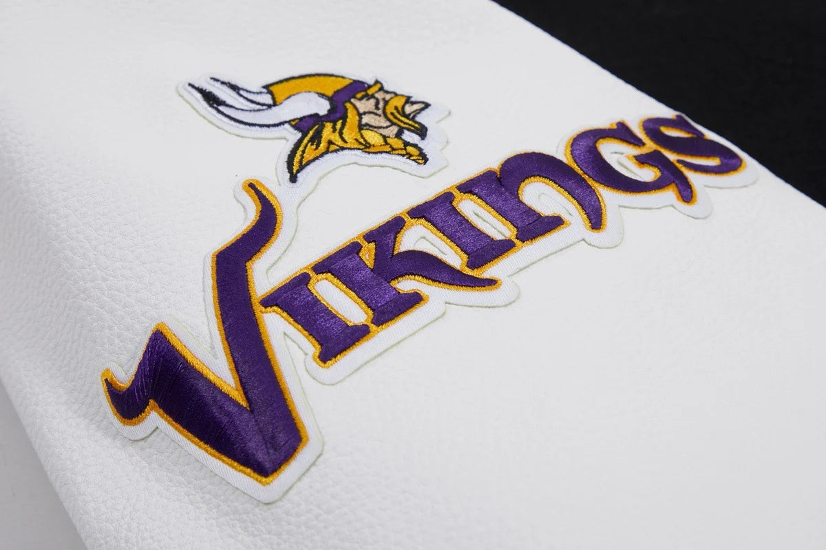 NFL MINNESOTA VIKINGS CLASSIC WOOL MEN'S VARSITY JACKET