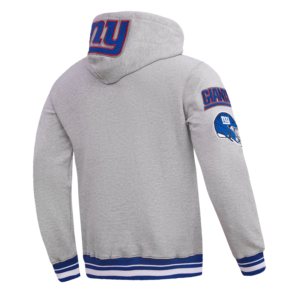 NFL NEW YORK GIANTS MASHUP MEN'S RIB PULLOVER HOODIE