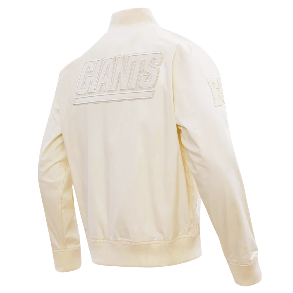 NFL NEW YORK GIANTS NEUTRAL MEN'S TWILL JACKET