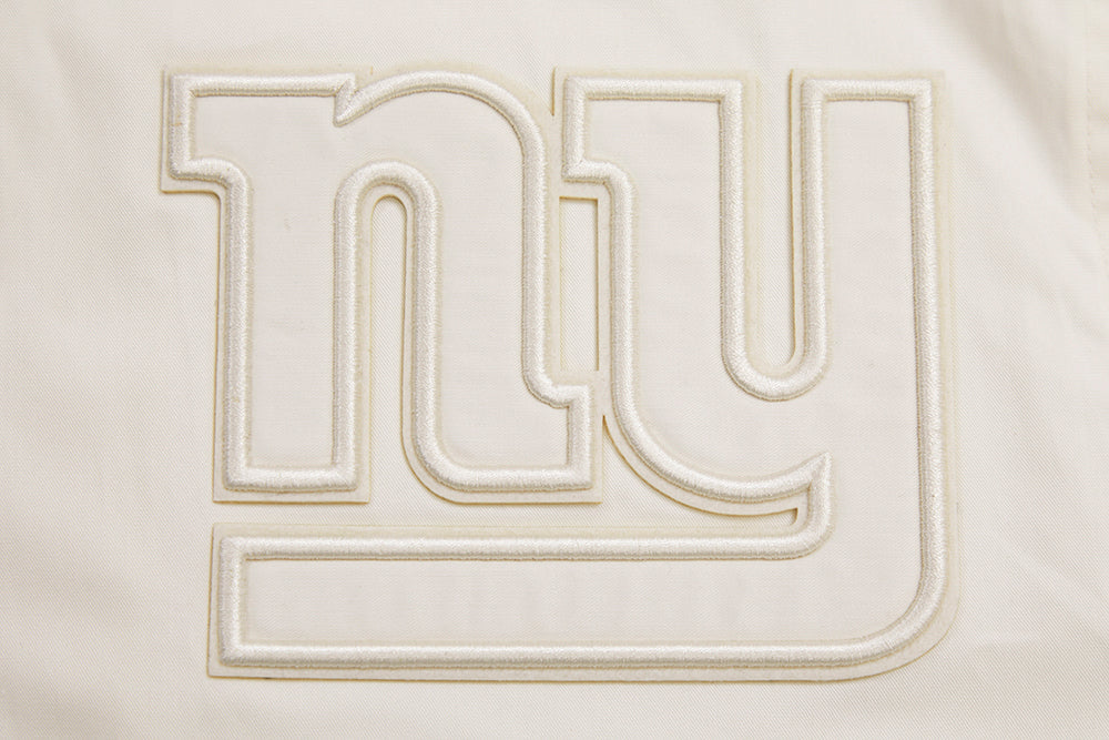 NFL NEW YORK GIANTS NEUTRAL MEN'S TWILL JACKET