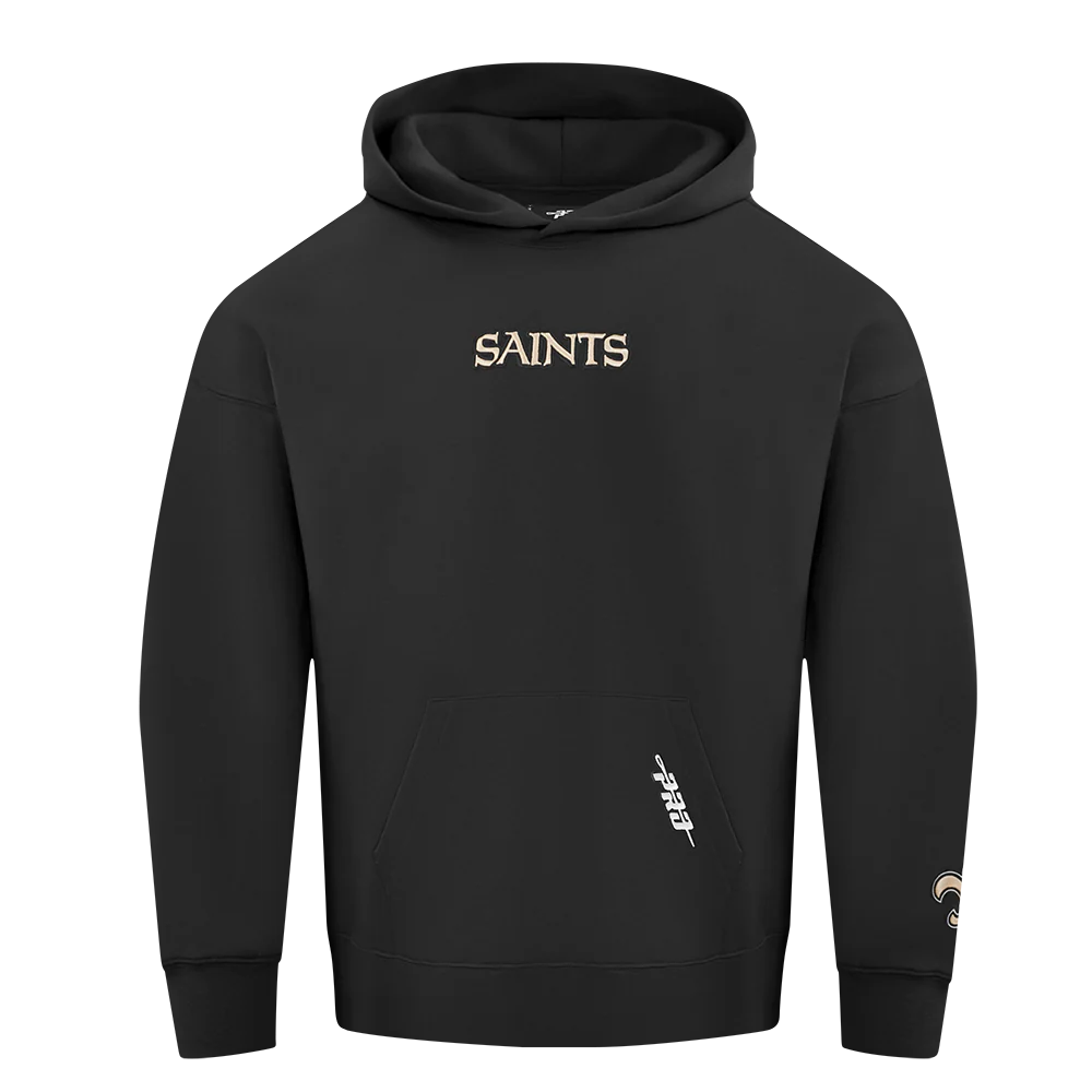 NFL NEW ORLEANS SAINTS WINGSPAN MEN'S DROP SHOULDER FLC PO HOODIE
