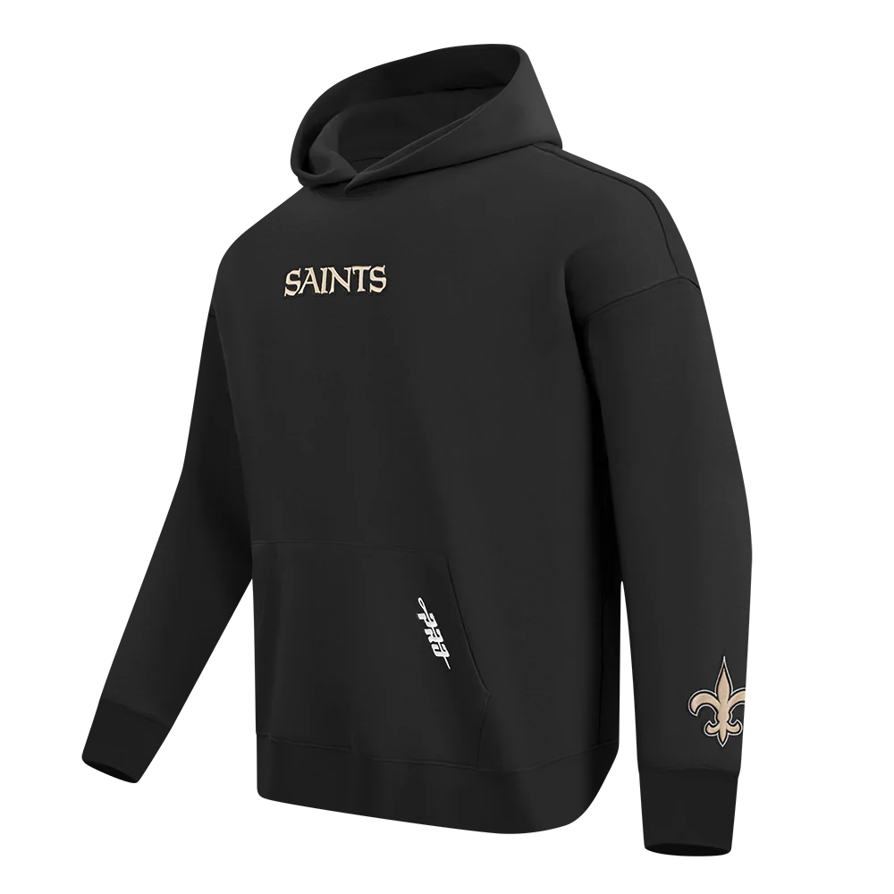 NFL NEW ORLEANS SAINTS WINGSPAN MEN'S DROP SHOULDER FLC PO HOODIE