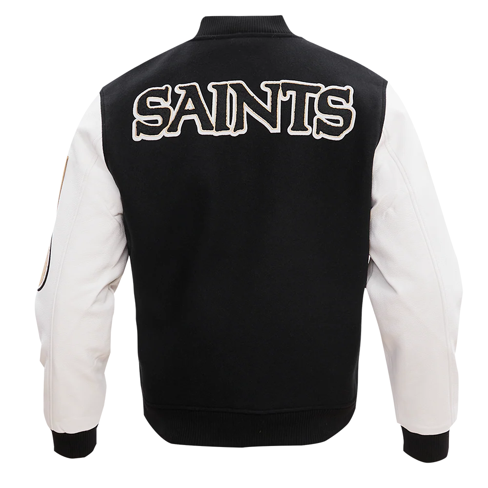 NFL NEW ORLEANS SAINTS CLASSIC WOOL MEN'S VARSITY JACKET
