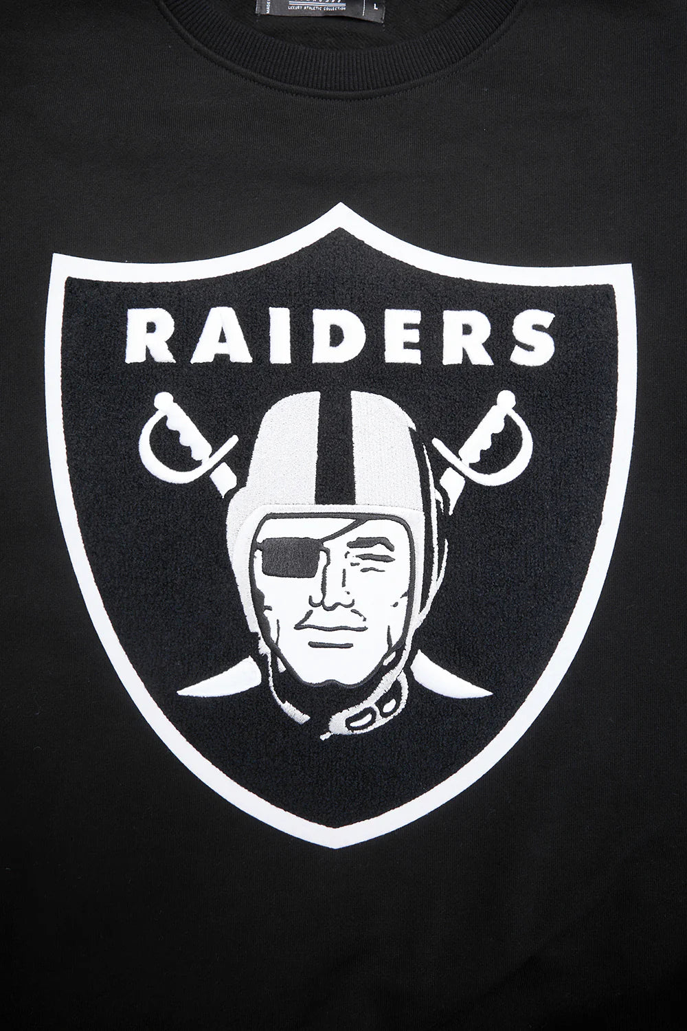 NFL LAS VEGAS RAIDERS MASHUP MEN'S RIB CREWNECK