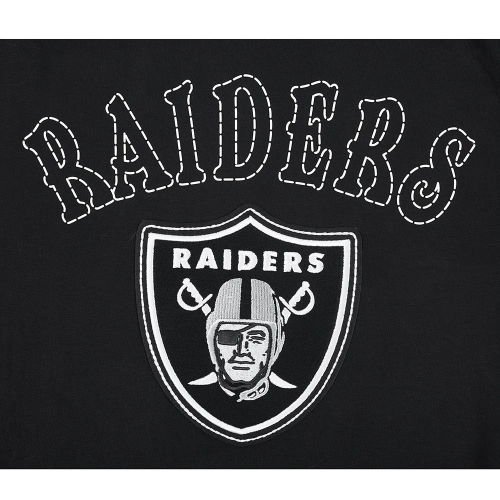 NFL LAS VEGAS RAIDERS REBEL ATHLETICS MEN'S FLC PO HOODIE