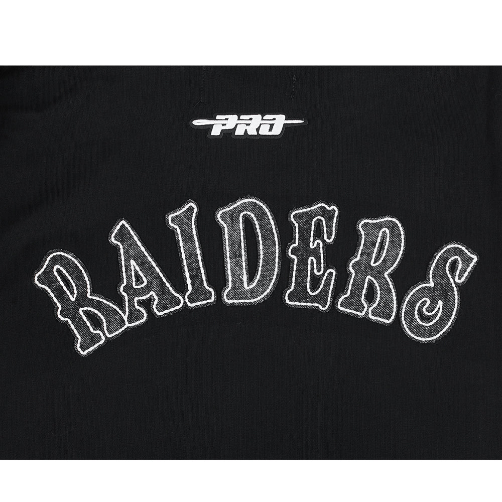 NFL LAS VEGAS RAIDERS REBEL ATHLETICS MEN'S FLC PO HOODIE