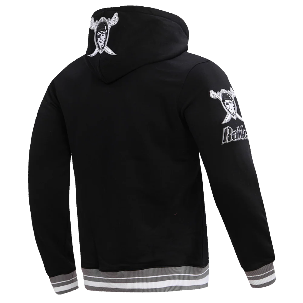 NFL OAKLAND RAIDERS RETRO CLASSIC MEN'S PULLOVER HOODIE