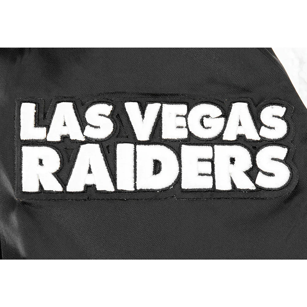 NFL LAS VEGAS RAIDERS CLASSIC BIG BOYS SATIN JACKET