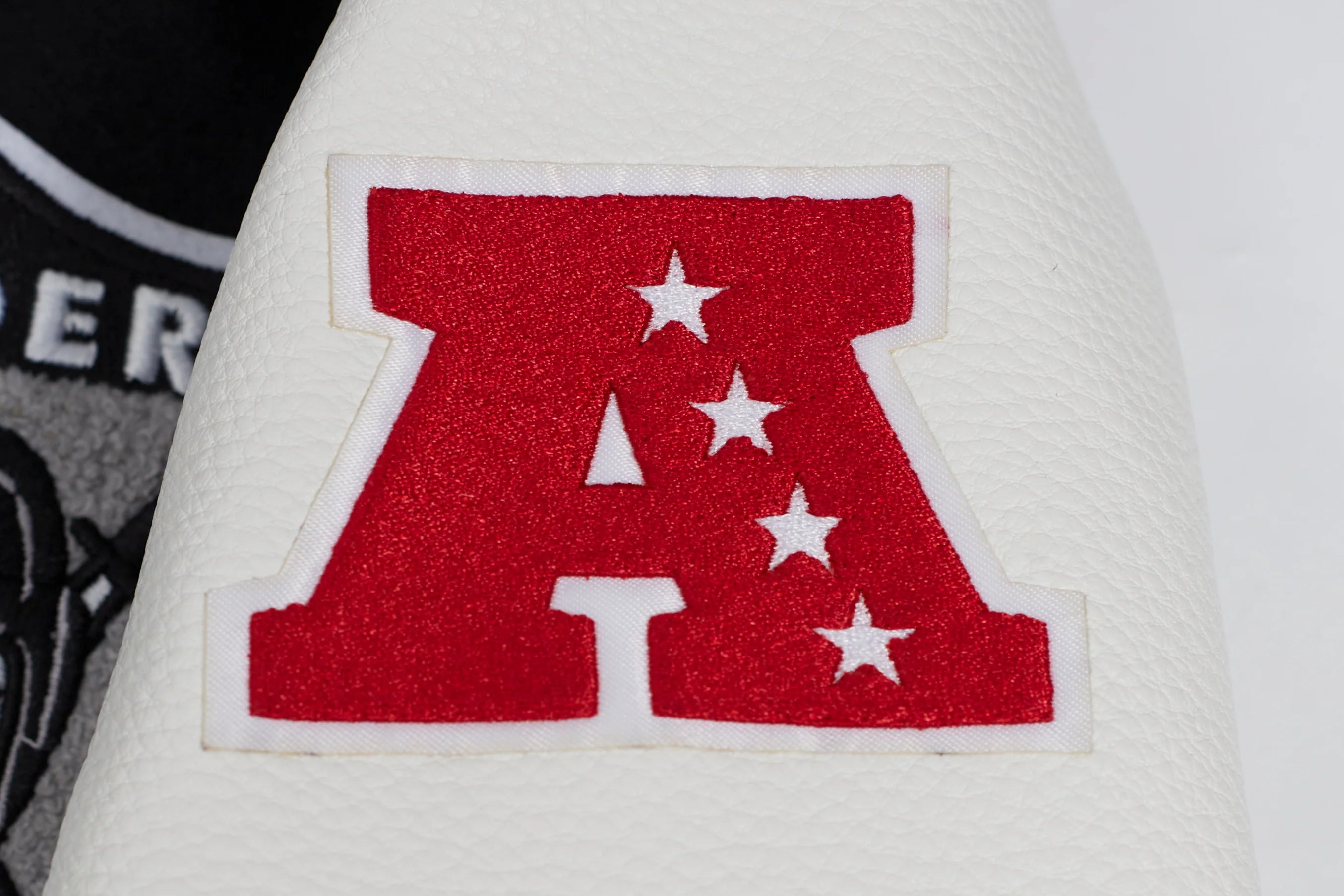 NFL LAS VEGAS RAIDERS RETRO CLASSIC BIG BOYS RIB WOOL VARSITY JACKET