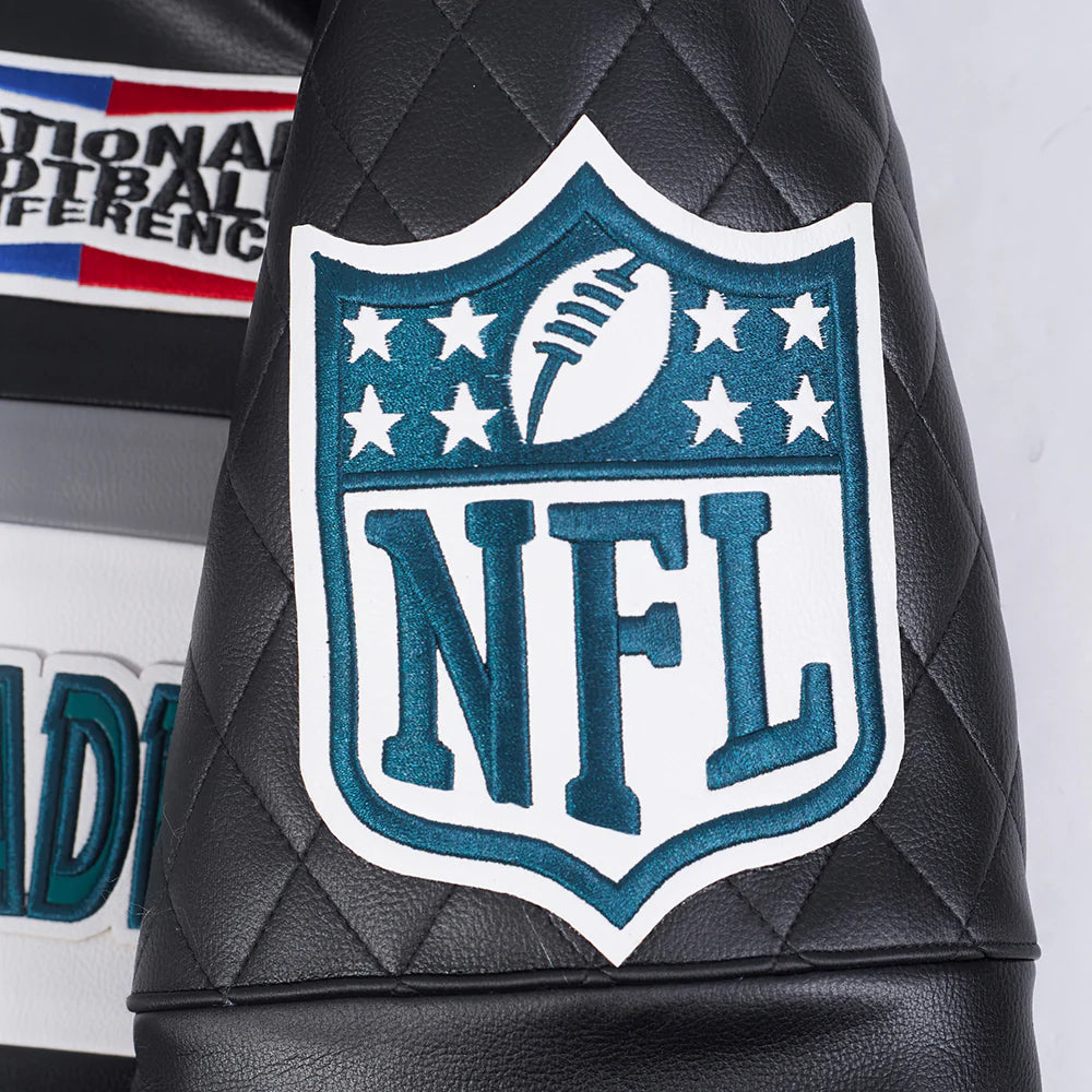 NFL PHILADELPHIA EAGLES MEN'S MOTO JACKET